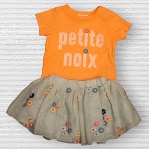 Peek Fall Tutu Outfit 3/6 Months NWT Flowers Petite Noix